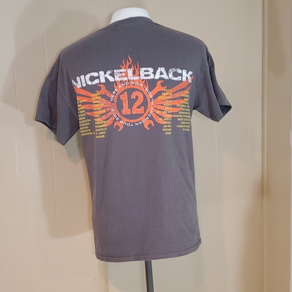 Nichelback North American Tour 2012 Concert Shirt - Picture 3 of 4